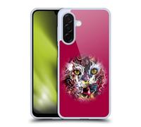 Head Case Designs sous Licence Officielle Riza Peker Regard Féline Animal Abstraite Coque en Gel [Protection de Qualité Militaire] Compatible avec Samsung Galaxy A26 5G