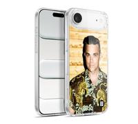Head Case Designs sous Licence Officielle Robbie Williams Chemise D'Empreinte De Tigre Calendrier Coque en Gel [Qualité Militaire] Compatible avec Apple iPhone 17 Air Et Compatible avec MagSafe