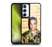 Head Case Designs sous Licence Officielle Robbie Williams Chemise D'Empreinte De Tigre Calendrier Coque en Gel renforcée [Protection de Qualité Militaire] Compatible avec Samsung Galaxy A55 5G