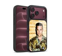 Head Case Designs sous Licence Officielle Robbie Williams Chemise D'Empreinte De Tigre Calendrier Coque en Gel renforcée [Protection de Qualité Militaire] Compatible avec Apple iPhone 18 Pro