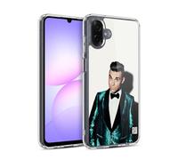 Head Case Designs sous Licence Officielle Robbie Williams Contexte Blanc Calendrier Coque en Gel [Protection de Qualité Militaire] Compatible avec Samsung Galaxy A07