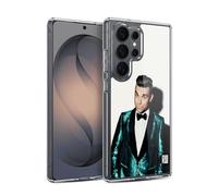Head Case Designs sous Licence Officielle Robbie Williams Contexte Blanc Calendrier Coque en Gel [Protection de Qualité Militaire] Compatible avec Samsung Galaxy S26 Ultra