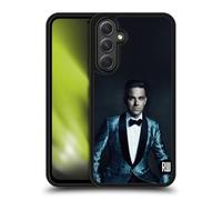 Head Case Designs sous Licence Officielle Robbie Williams Contexte Sombre Calendrier Coque en Gel renforcée [Protection de Qualité Militaire] Compatible avec Samsung Galaxy A54 5G