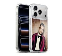 Head Case Designs sous Licence Officielle Robbie Williams Smoking Magenta Calendrier Coque en Gel [Protection de Qualité Militaire] Compatible avec Apple iPhone 17 Pro Et Compatible avec MagSafe