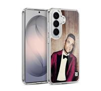 Head Case Designs sous Licence Officielle Robbie Williams Smoking Magenta Calendrier Coque en Gel [Protection de Qualité Militaire] Compatible avec Samsung Galaxy S26