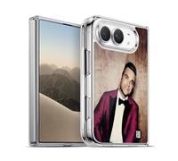 Head Case Designs sous Licence Officielle Robbie Williams Smoking Magenta Calendrier Coque en Gel [Protection de Qualité Militaire] Compatible avec Apple iPhone Duo Et Compatible avec MagSafe