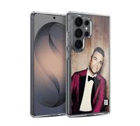Head Case Designs sous Licence Officielle Robbie Williams Smoking Magenta Calendrier Coque en Gel [Protection de Qualité Militaire] Compatible avec Samsung Galaxy S26 Ultra