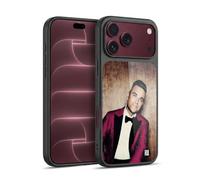 Head Case Designs sous Licence Officielle Robbie Williams Smoking Magenta Calendrier Coque en Gel renforcée [Protection de Qualité Militaire] Compatible avec Apple iPhone 18 Pro Max