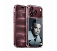 Head Case Designs sous Licence Officielle Robbie Williams Veste en Cuir Calendrier Coque en Gel [Protection de Qualité Militaire] Compatible avec Apple iPhone 18 Pro Et Compatible avec MagSafe
