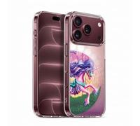 Head Case Designs sous Licence Officielle Rose Khan Printemps Rose Licornes Coque en Gel [Protection de Qualité Militaire] Compatible avec Apple iPhone 18 Pro Et Compatible avec MagSafe