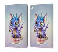 Head Case Designs sous Licence Officielle Ruth Thompson Espresso Tasse de Dragons Étui Portefeuille en Cuir Compatible avec Apple iPad 9.7 2017 / iPad 9.7 2018