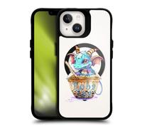 Head Case Designs sous Licence Officielle Ruth Thompson Thé Boba Tasses et Dragons Black Shockproof Bumper Case [Military Grade Protection] Compatible with Apple iPhone 14 and Compatible with MagSafe