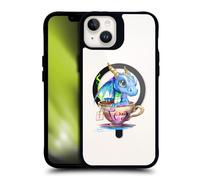 Head Case Designs sous Licence Officielle Ruth Thompson Thé Tasses et Dragons Black Shockproof Bumper Case [Military Grade Protection] Compatible with Apple iPhone 14 Plus and Compatible with MagSafe