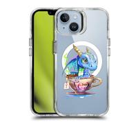 Head Case Designs sous Licence Officielle Ruth Thompson Thé Tasses et Dragons Étui Antichoc [Protection de Qualité Militaire] Compatible avec Apple iPhone 14 et Compatible avec MagSafe