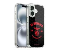 Head Case Designs sous Licence Officielle S.L. Benfica E Pluribus Unum 2021/22 Crête Coque en Gel [Protection de Qualité Militaire] Compatible avec Apple iPhone 16 Et Compatible avec MagSafe