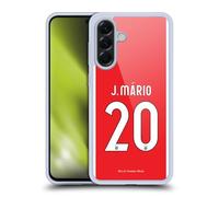 Head Case Designs sous Licence Officielle S.L. Benfica João Mário 2021/22 Joueurs Home Kit Coque en Gel [Protection de Qualité Militaire] Compatible avec Samsung Galaxy A56 5G