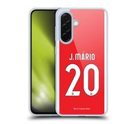 Head Case Designs sous Licence Officielle S.L. Benfica João Mário 2021/22 Joueurs Home Kit Coque en Gel [Protection de Qualité Militaire] Compatible avec Samsung Galaxy A36 5G
