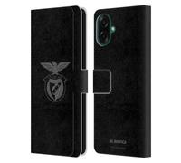 Head Case Designs sous Licence Officielle S.L. Benfica Noir 2021/22 Crête Étui Portefeuille en Cuir Compatible avec Samsung Galaxy A07