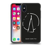 Head Case Designs sous Licence Officielle Sam Smith Cale Art Coque en Gel [Protection de Qualité Militaire] Compatible avec Apple iPhone X/iPhone XS Et Compatible avec MagSafe