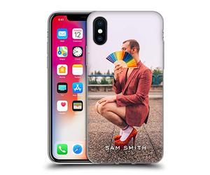 Head Case Designs sous Licence Officielle Sam Smith Fan d'arc-en-Ciel Art Coque en Gel [Protection de Qualité Militaire] Compatible avec Apple iPhone X/iPhone XS Et Compatible avec MagSafe