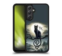 Head Case Designs sous Licence Officielle Sarah Richter Chat Et Chauves Souris Noirs Gothiques Animaux Coque en Gel renforcée [Protection de Qualité Militaire] Compatible avec Samsung Galaxy A54 5G