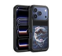 Head Case Designs sous Licence Officielle Sarah Richter Chauves Souris Gothiques Et Croissant De Lune Animaux Étui Antichoc Ultra-Blindé Compatible avec Apple iPhone 17 Pro Max