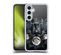 Head Case Designs sous Licence Officielle Sarah Richter Corbeau Noir Gothique Animaux Coque en Gel [Qualité Militaire] Compatible avec Samsung Galaxy S23 FE 5G Et Compatible avec MagSafe