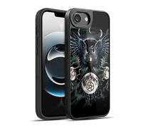 Head Case Designs sous Licence Officielle Sarah Richter Corbeau Noir Gothique Animaux Coque en Gel renforcée [Protection de Qualité Militaire] Compatible avec Apple iPhone 16e / iPhone 17e