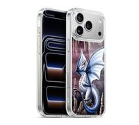 Head Case Designs sous Licence Officielle Sarah Richter Dragon Bleu Créatures Fantastiques Coque en Gel [Qualité Militaire] Compatible avec Apple iPhone 17 Pro Max Et Compatible avec MagSafe