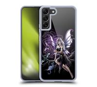Head Case Designs sous Licence Officielle Sarah Richter Fée Gothique avec Dragons Fantaisie Coque en Gel [Qualité Militaire] Compatible avec Samsung Galaxy S22+ 5G Et Compatible avec MagSafe