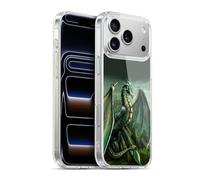 Head Case Designs sous Licence Officielle Sarah Richter Green Nature Dragon Créatures Fantastiques Coque en Gel [Qualité Militaire] Compatible avec Apple iPhone 17 Pro Max Et Compatible avec MagSafe