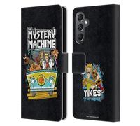 Head Case Designs sous Licence Officielle Scooby-Doo Grunge Mystery Machine Mystery Inc. Étui Portefeuille en Cuir Compatible avec Samsung Galaxy A25 5G