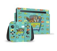 Head Case Designs sous Licence Officielle Scooby-Doo Mystery Inc. Graphismes Vinyle Autocollant De Jeu Peau Autocollant Compatible avec Nintendo Switch Console & Dock & Joy-Con Controller Bundle