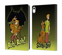 Head Case Designs sous Licence Officielle Scooby-Doo Ruh-Roh Mystery Inc. Étui Portefeuille en Cuir Compatible avec Apple iPad 10.9 2022/2025