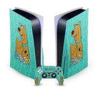 Head Case Designs sous Licence Officielle Scooby-Doo Scoob Graphismes Vinyle Plaque Frontale Autocollant De Jeu Peau Compatible avec Sony PlayStation 5 PS5 Disc Edition Console & DualSense Controller