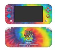 Head Case Designs sous Licence Officielle Scooby-Doo Tie Dye Graphismes Vinyle Autocollant De Jeu Peau Autocollant Couverture Compatible avec Nintendo Switch Lite