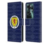 Head Case Designs sous Licence Officielle Scotland National Football Team Accueil Kit 2026 Étui Portefeuille en Cuir Compatible avec Oppo Reno11 F 5G / F25 Pro 5G