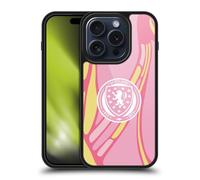 Head Case Designs sous Licence Officielle Scotland National Football Team Away Kit Femme 2025 Coque en Gel renforcée [Protection de Qualité Militaire] Compatible avec Apple iPhone 15 Pro