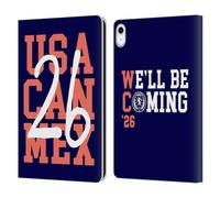 Head Case Designs sous Licence Officielle Scotland National Football Team Bleu 2026 Nous Arrivons Étui Portefeuille en Cuir Compatible avec Apple iPad 10.9 2022/2025