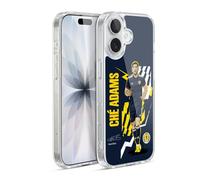 Head Case Designs sous Licence Officielle Scotland National Football Team Ché Adams Joueurs Coque en Gel [Protection de Qualité Militaire] Compatible avec Apple iPhone 17 Et avec MagSafe