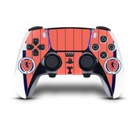 Head Case Designs Sous Licence Officielle Scotland National Football Team Extérieur Kit 2026 Vinyle Autocollant De Jeu Peau Autocollant Compatible avec Sony PlayStation 5 PS5 DualSense Edge Controller