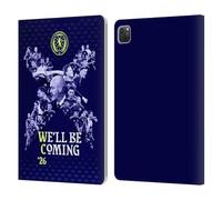 Head Case Designs sous Licence Officielle Scotland National Football Team Graphismes 2026 Nous Arrivons Étui Portefeuille en Cuir Compatible avec Apple iPad Pro 11 2020/2021 / 2022