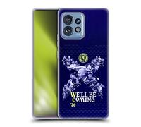 Head Case Designs sous Licence Officielle Scotland National Football Team Graphismes 2026 Nous Arrivons Coque en Gel [Protection de Qualité Militaire] Compatible avec Moto Edge 40 Pro/Plus 2023