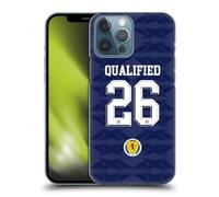 Head Case Designs sous Licence Officielle Scotland National Football Team Maillot Domicile 2026 Nous Arrivons Coque Dure pour l'arrière Compatible avec Apple iPhone 13 Pro Max
