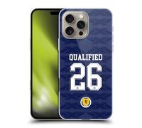 Head Case Designs sous Licence Officielle Scotland National Football Team Maillot Domicile 2026 Nous Arrivons Coque Dure pour l'arrière Compatible avec Apple iPhone 16 Pro Max