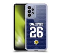 Head Case Designs sous Licence Officielle Scotland National Football Team Maillot Domicile 2026 Nous Arrivons Coque Dure pour l'arrière Compatible avec Samsung Galaxy A23 / 5G (2022)