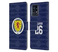 Head Case Designs sous Licence Officielle Scotland National Football Team Maillot Domicile 2026 Nous Arrivons Étui Portefeuille en Cuir Compatible avec Moto Edge 40 Pro/Plus 2023