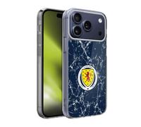 Head Case Designs sous Licence Officielle Scotland National Football Team Marbre Logo 2 Coque en Gel [Protection de Qualité Militaire] Compatible avec Apple iPhone 17 Pro Max