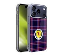 Head Case Designs sous Licence Officielle Scotland National Football Team Tartan Logo 2 Coque en Gel [Protection de Qualité Militaire] Compatible avec Apple iPhone 17 Pro Max