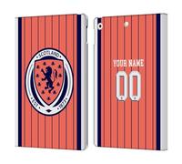 Head Case Designs sous Licence Officielle Scotland National Team Coutume Personnalisé Extérieur 2026/27 Maillot Étui Portefeuille en Cuir Compatible avec Apple iPad 10.2 2019/2020/2021